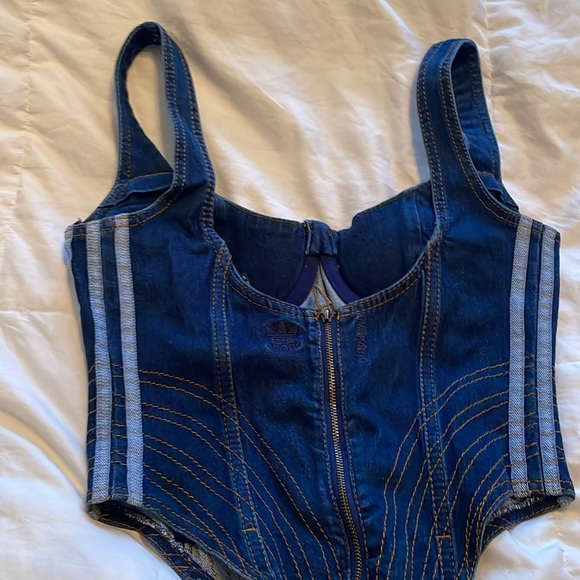 Ivy Park X Adidas denim bodysuit - Picture 3 of 10